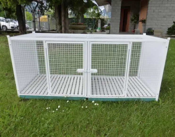 Cage empilable pour chats et chiens 150x60